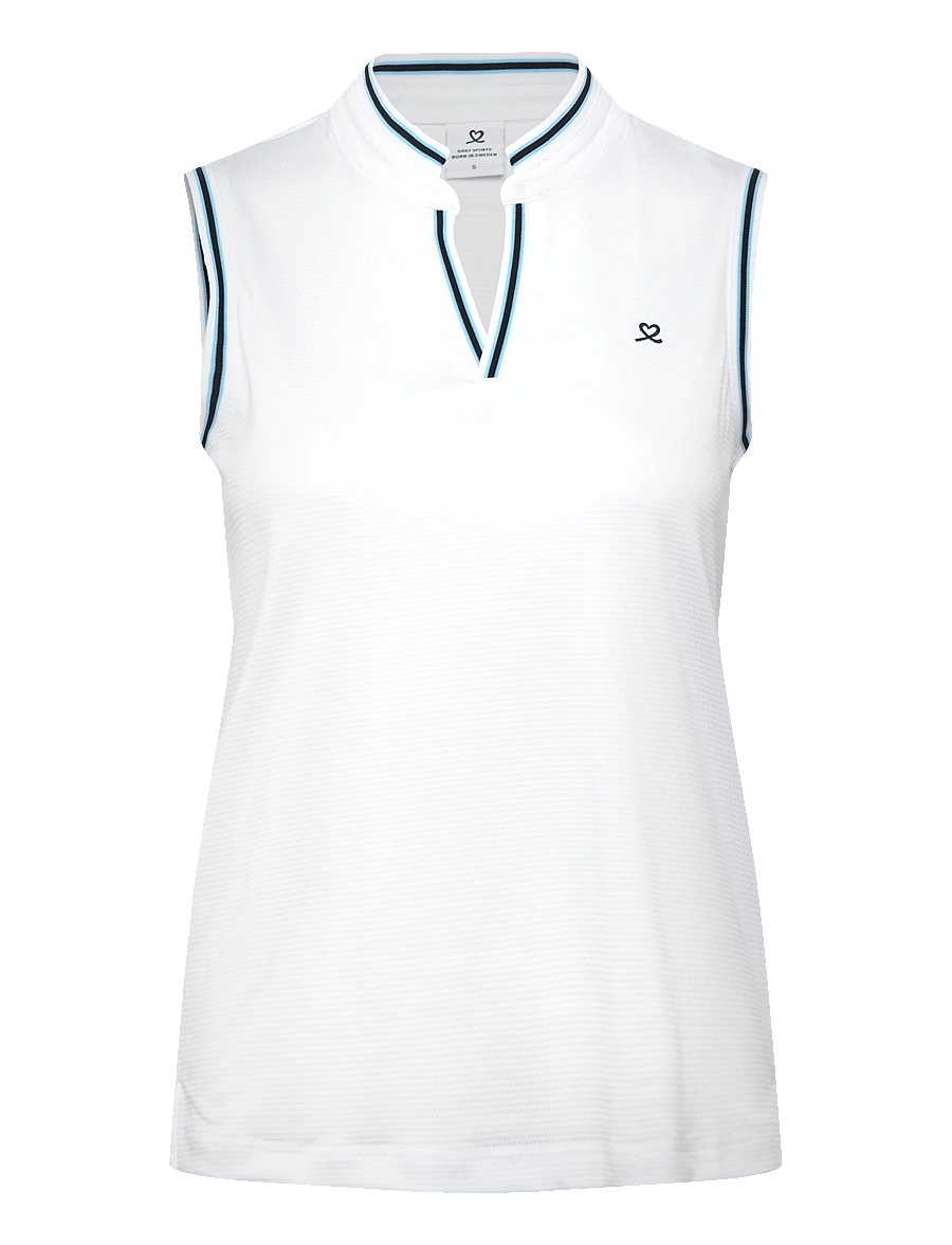 Daily Sports - Round neck SL Polo shirt - oberteile & t-shirts - white - 1