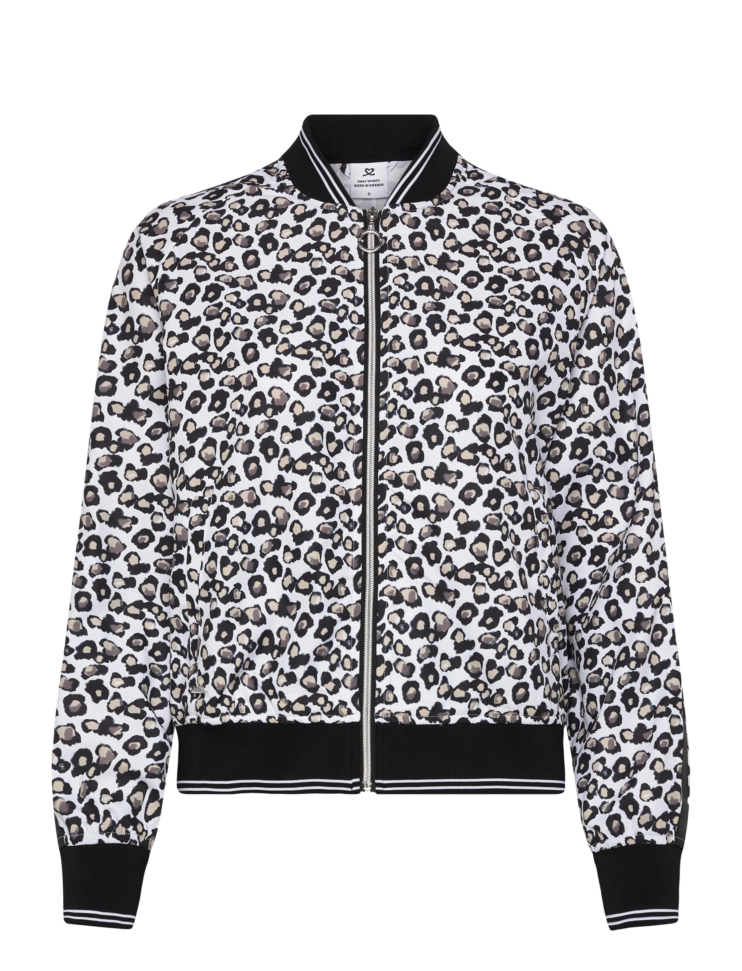 Daily Sports Bomber Jacket - Golf - LEO CONTRAST / black