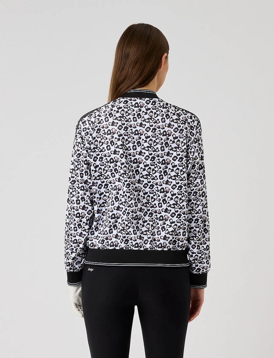 Daily Sports - Bomber Jacket - golfjakkar - leo contrast - 5