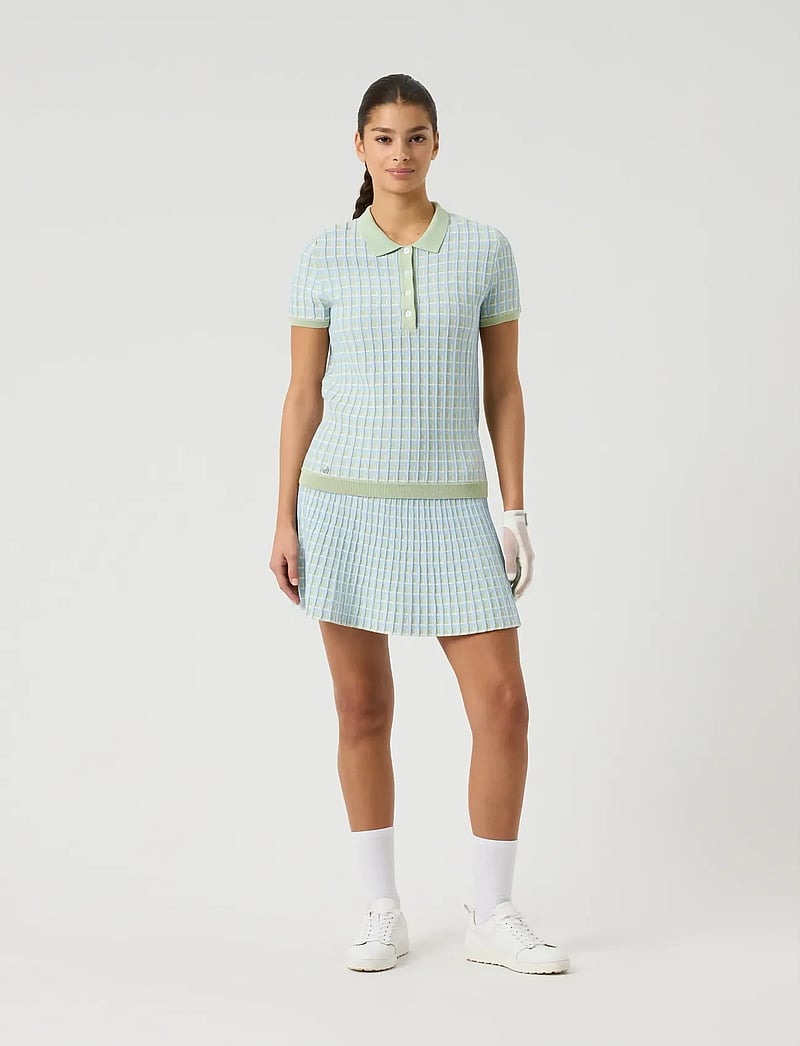 Daily Sports - Knit SS Polo shirt - palaidinės ir marškinėliai - muted pistachio - 5