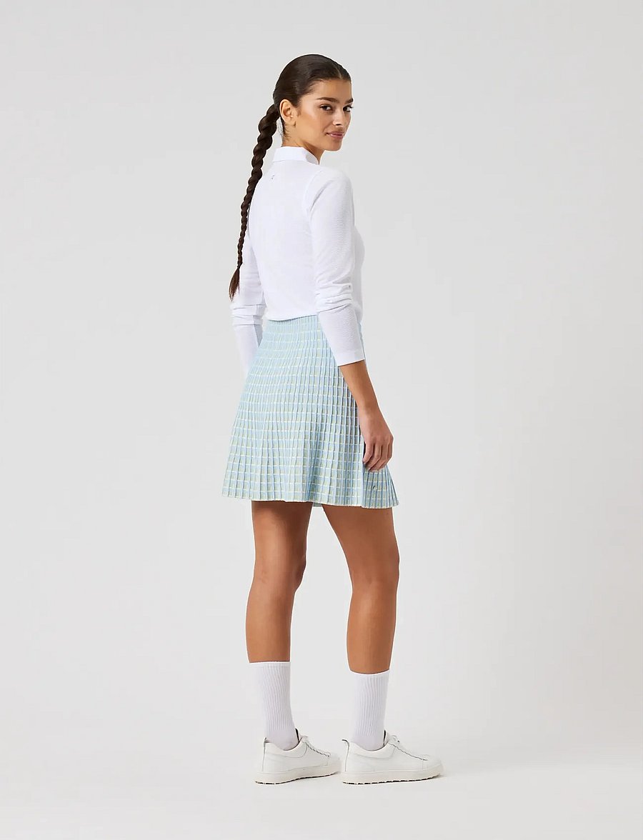 Daily Sports - Knit Skort 45 cm - skorts - muted pistachio - 3