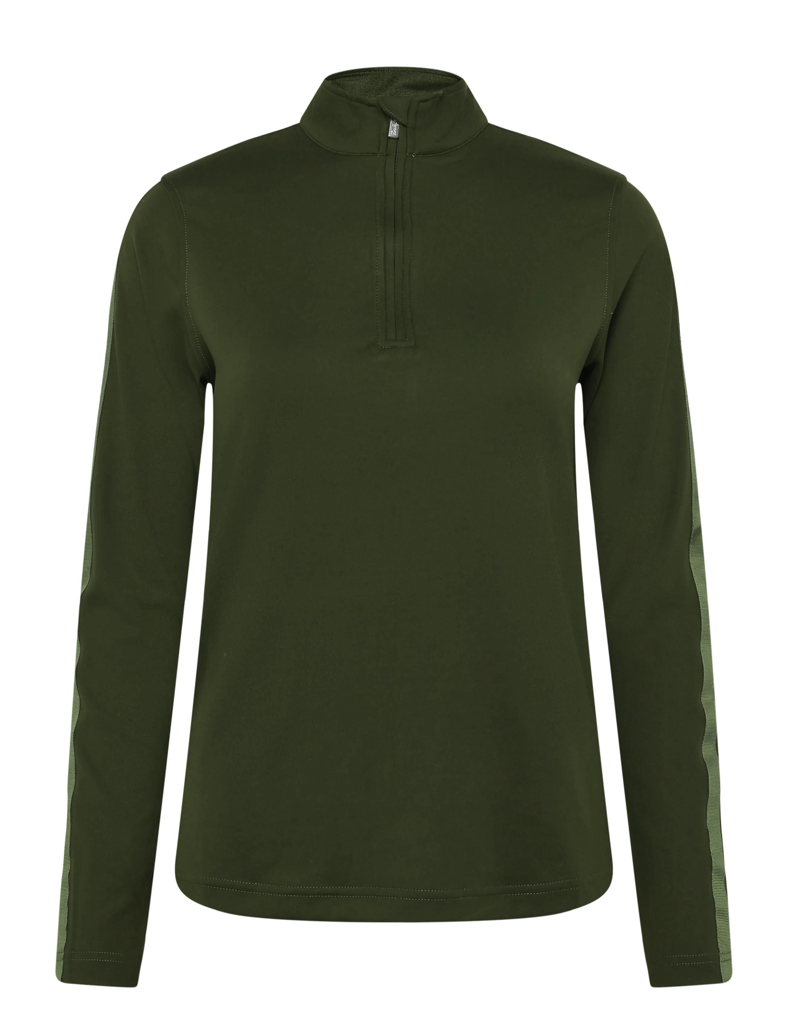 Daily Sports - Anna LS Half neck - oberteile - khakora - 1