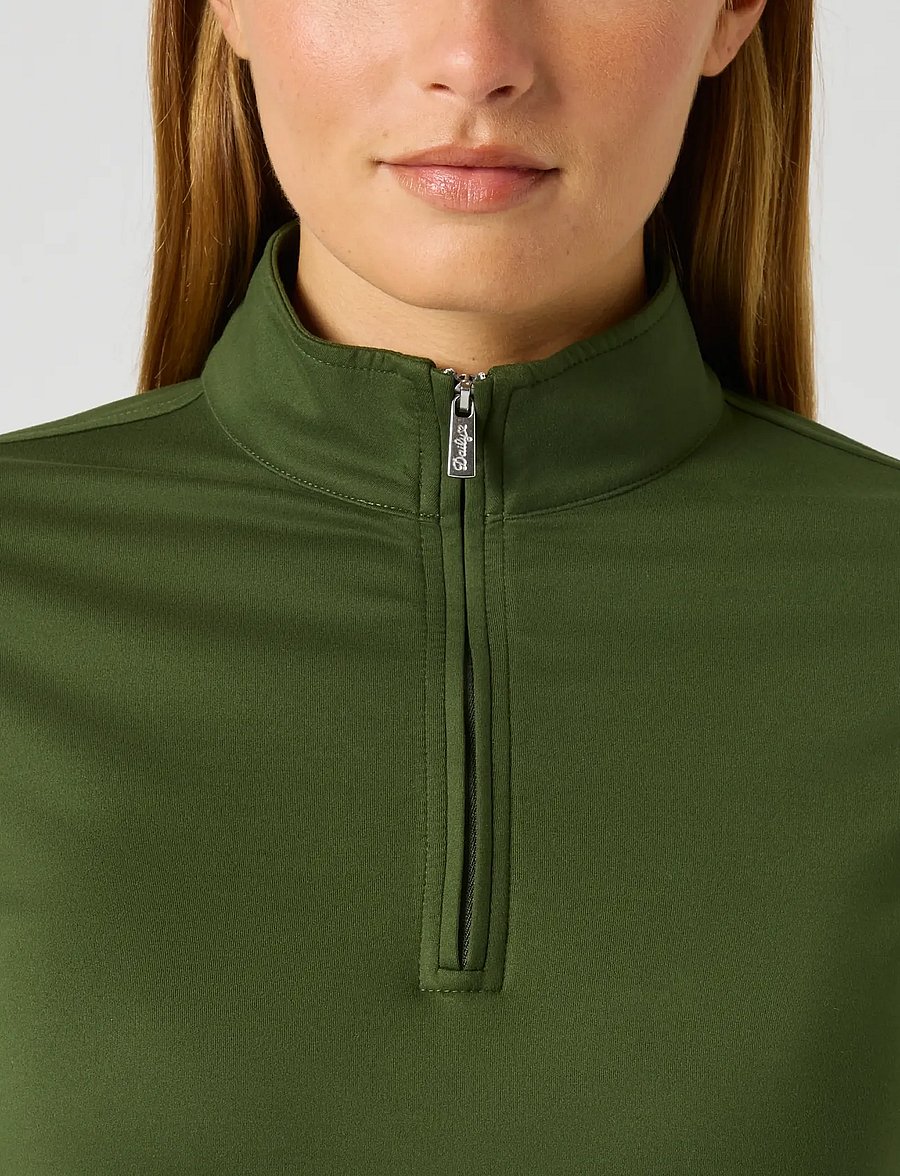 Daily Sports - Anna LS Half neck - overdele - khakora - 4