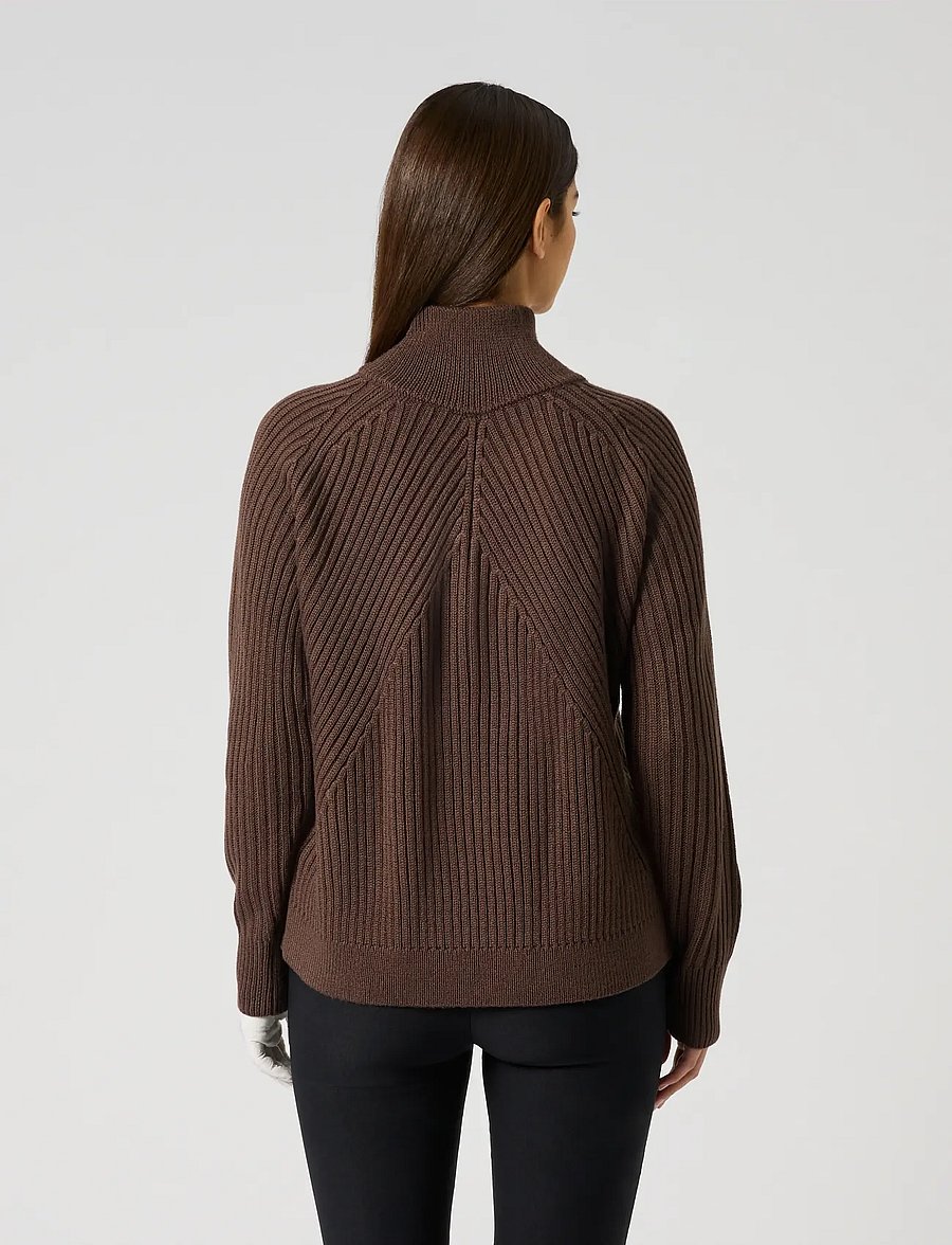 Daily Sports - Hudson LS Pullover lined - sweatshirts - brownie - 3