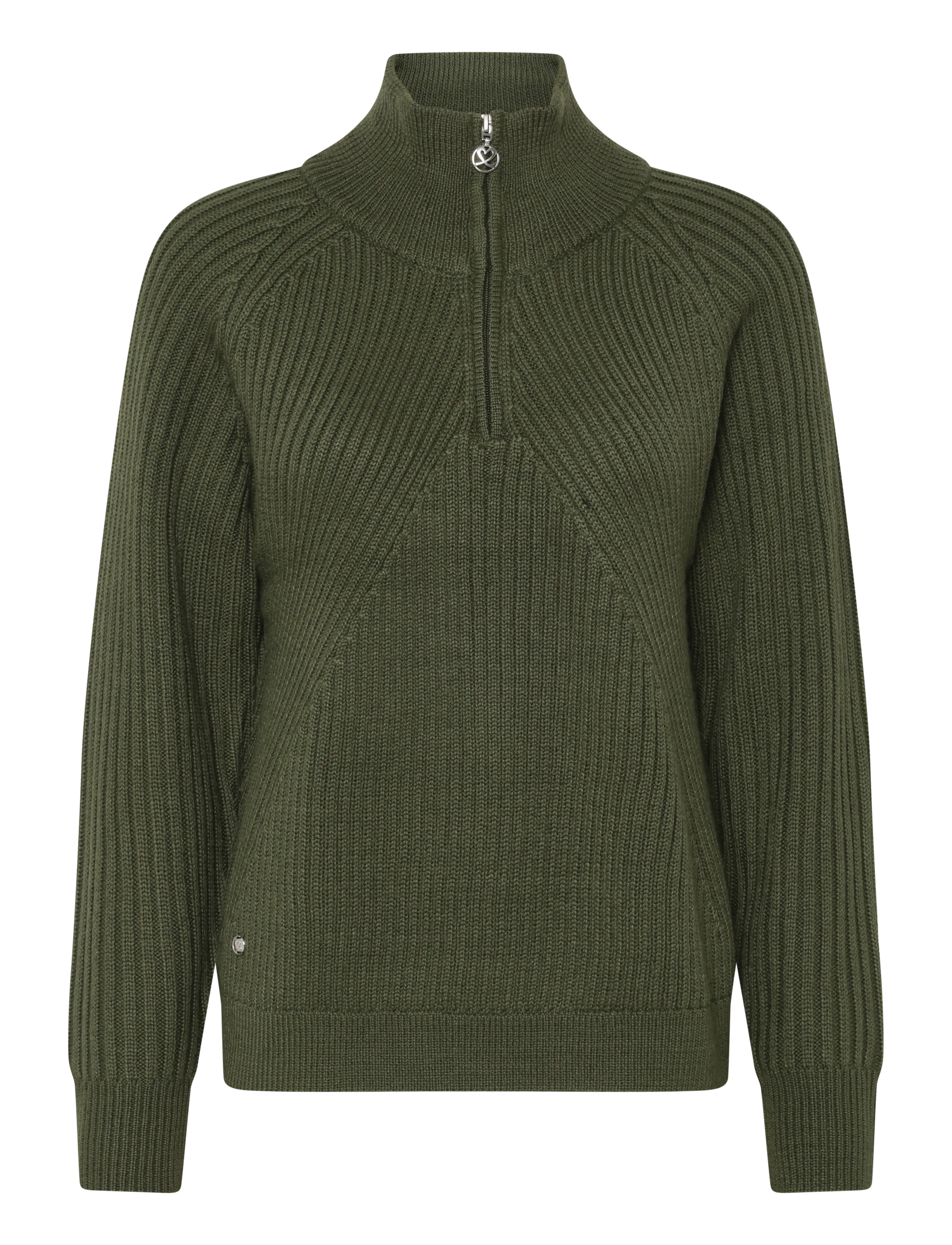 Daily Sports Hudson LS Pullover lined - Tøj - KHAKORA / khaki/green