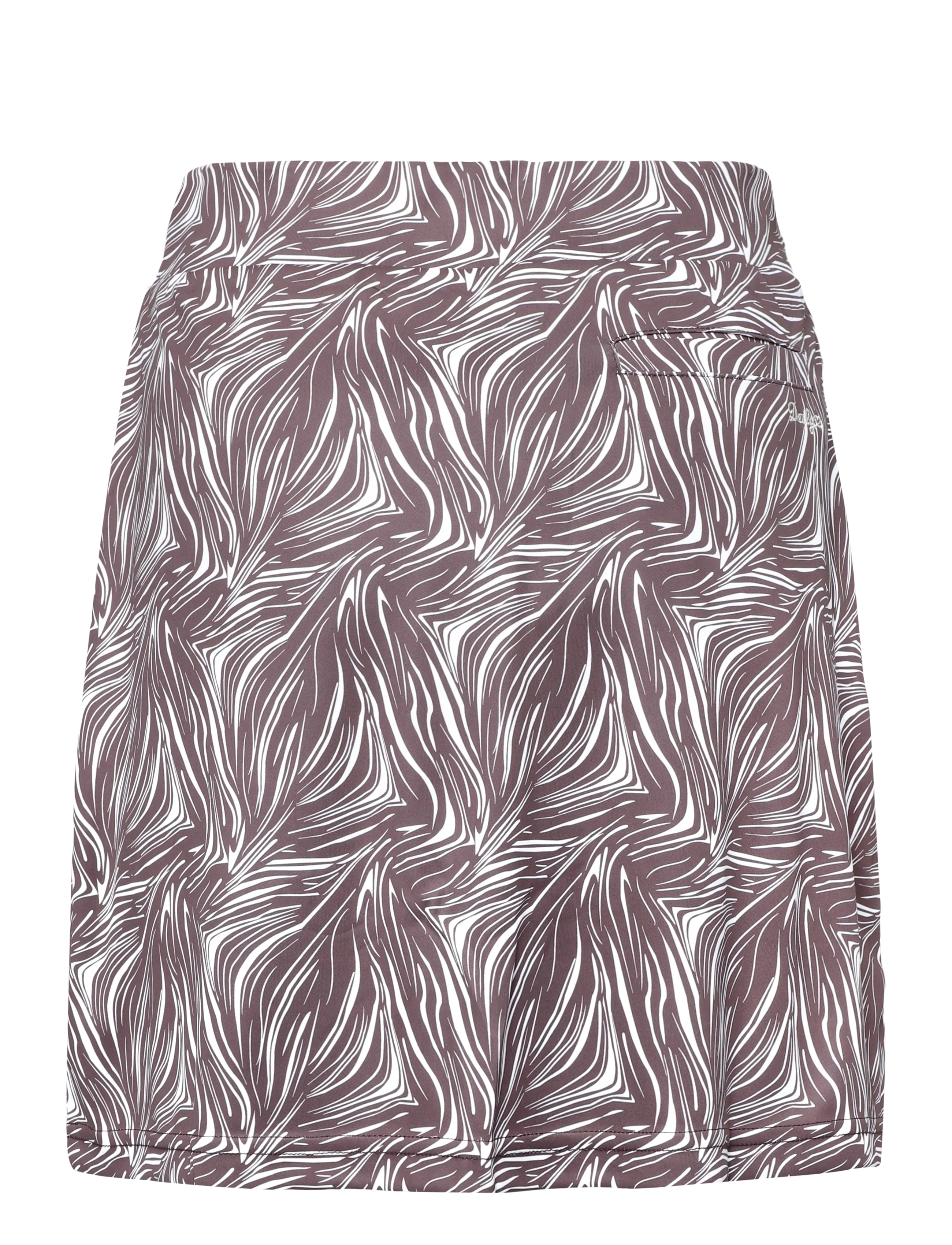 Daily Sports - Printed dull Pull-on Skort 45 cm - skorts - zebra - 2