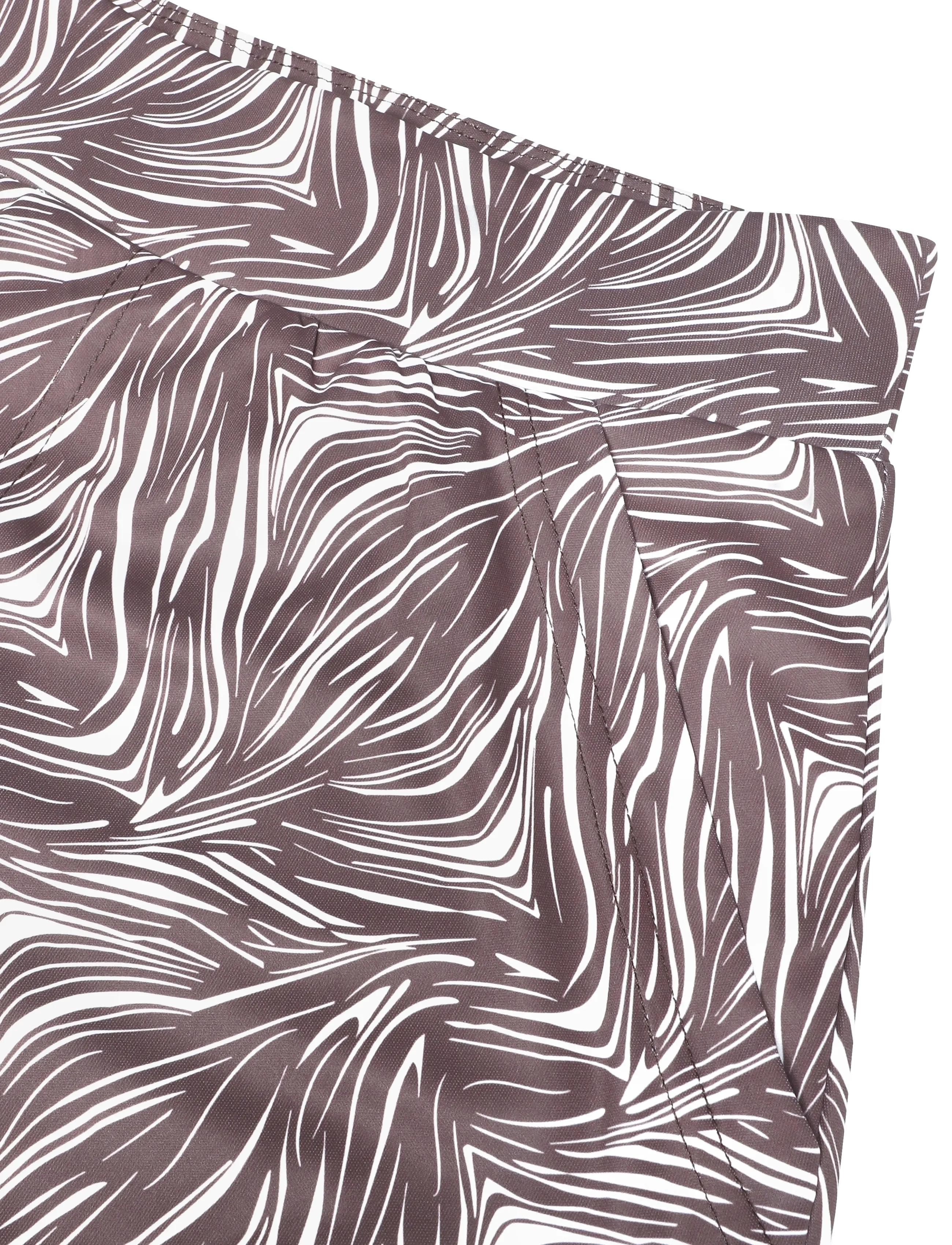 Daily Sports - Printed dull Pull-on Skort 45 cm - skorts - zebra - 5
