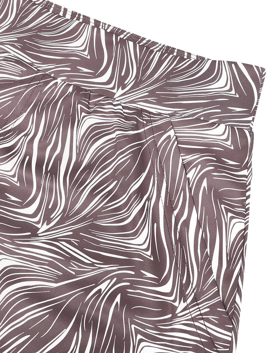 Daily Sports - Printed dull Pull-on Skort 45 cm - skorts - zebra - 5