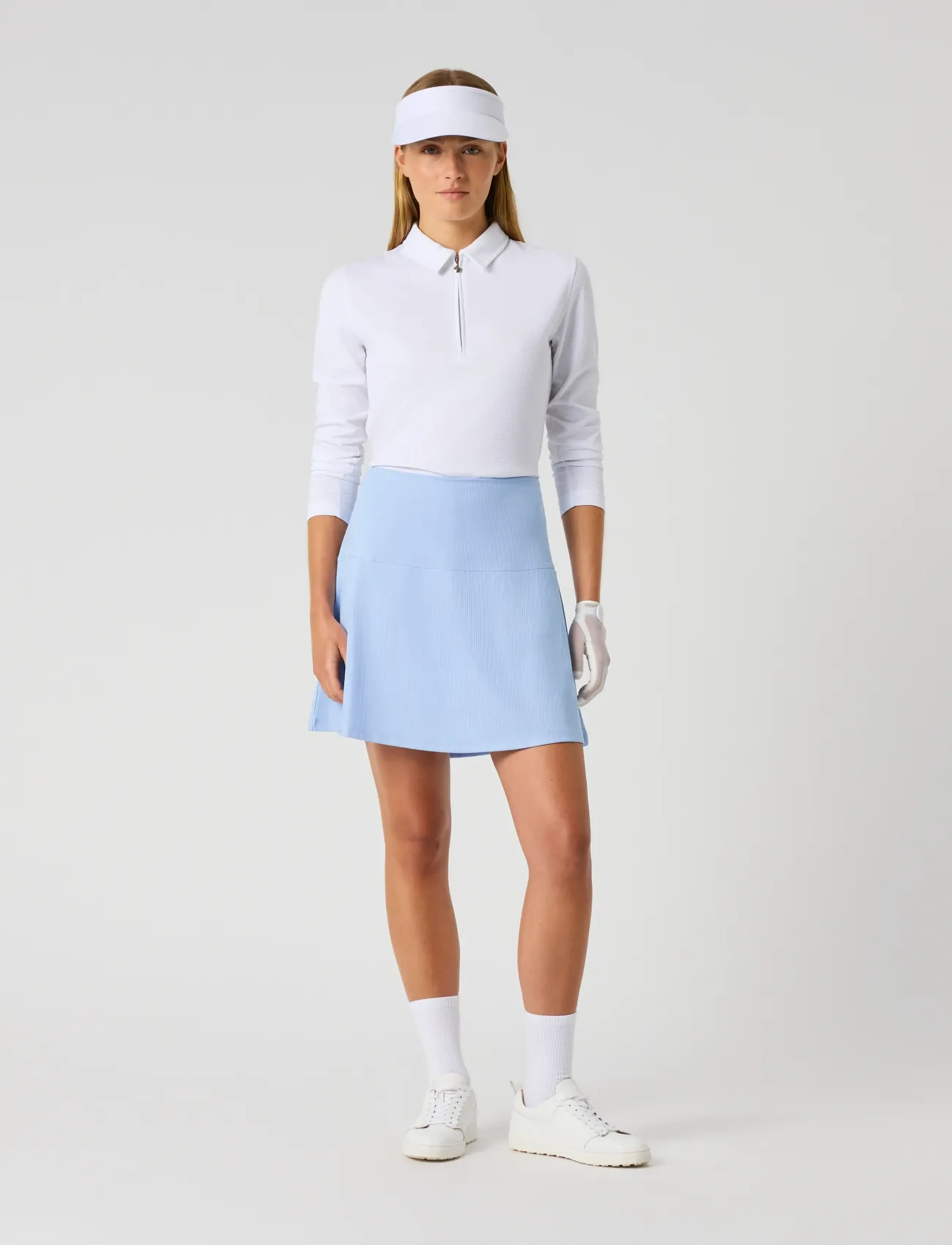 Daily Sports Ribbed Skort 45 Cm, XL, Sport Kleider & Röcke, Blau - Skorts, Frauen