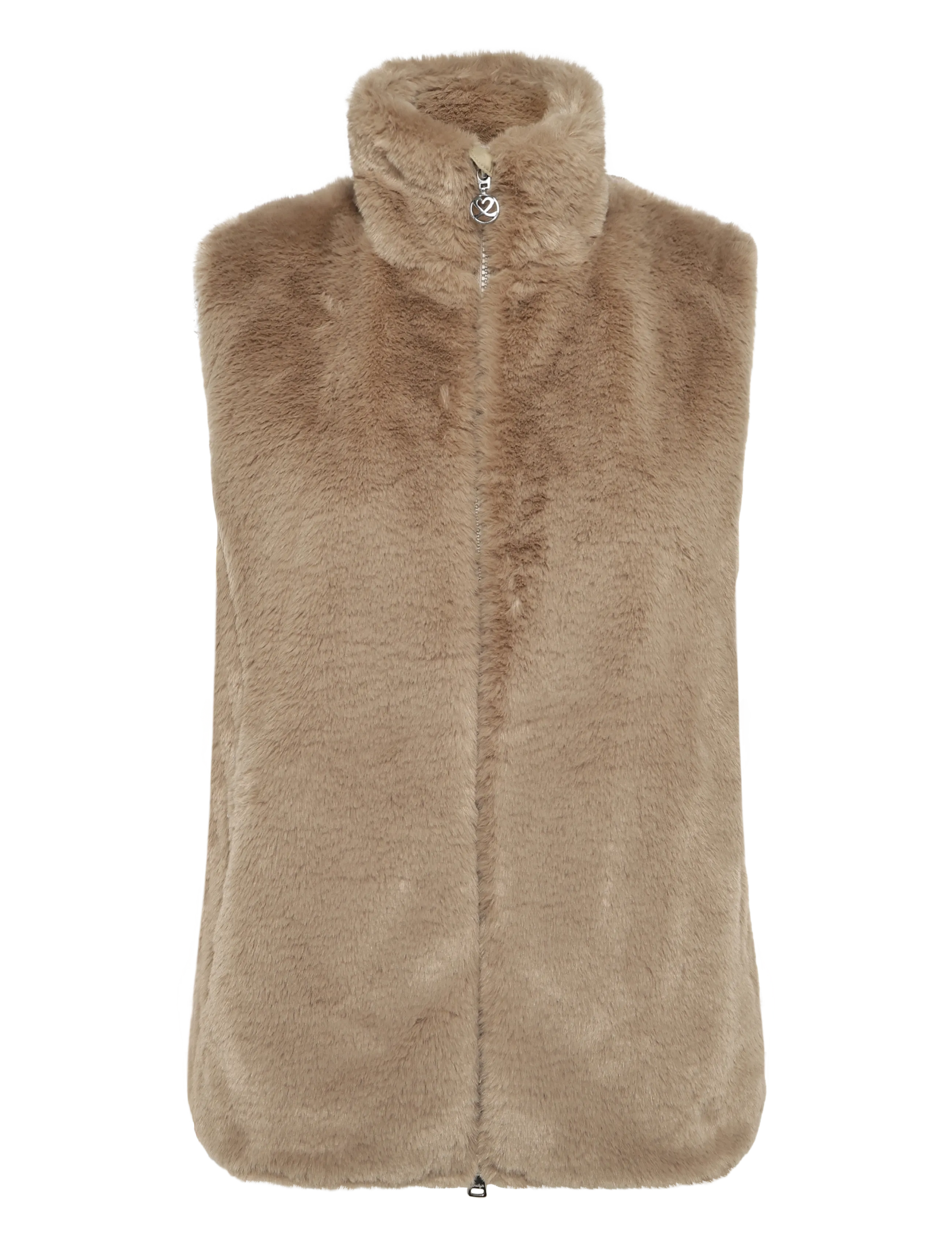 Daily Sports Fur Vest - Tøj - BARK / brown