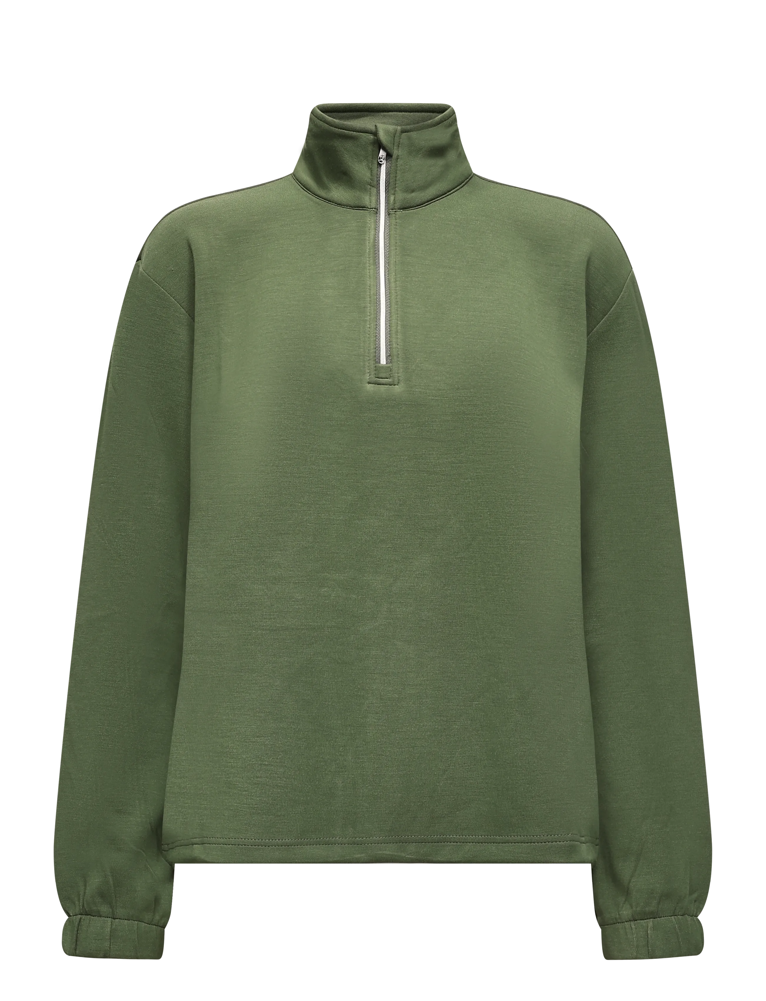 Daily Sports Relaxed Midlayer Half Neck - Tøj - KHAKORA / khaki/green