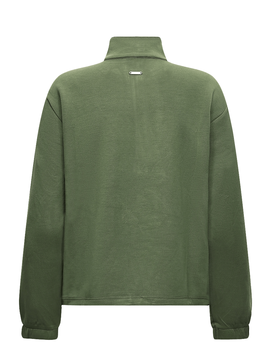 Daily Sports - Relaxed Midlayer Half Neck - overdele - khakora - 2