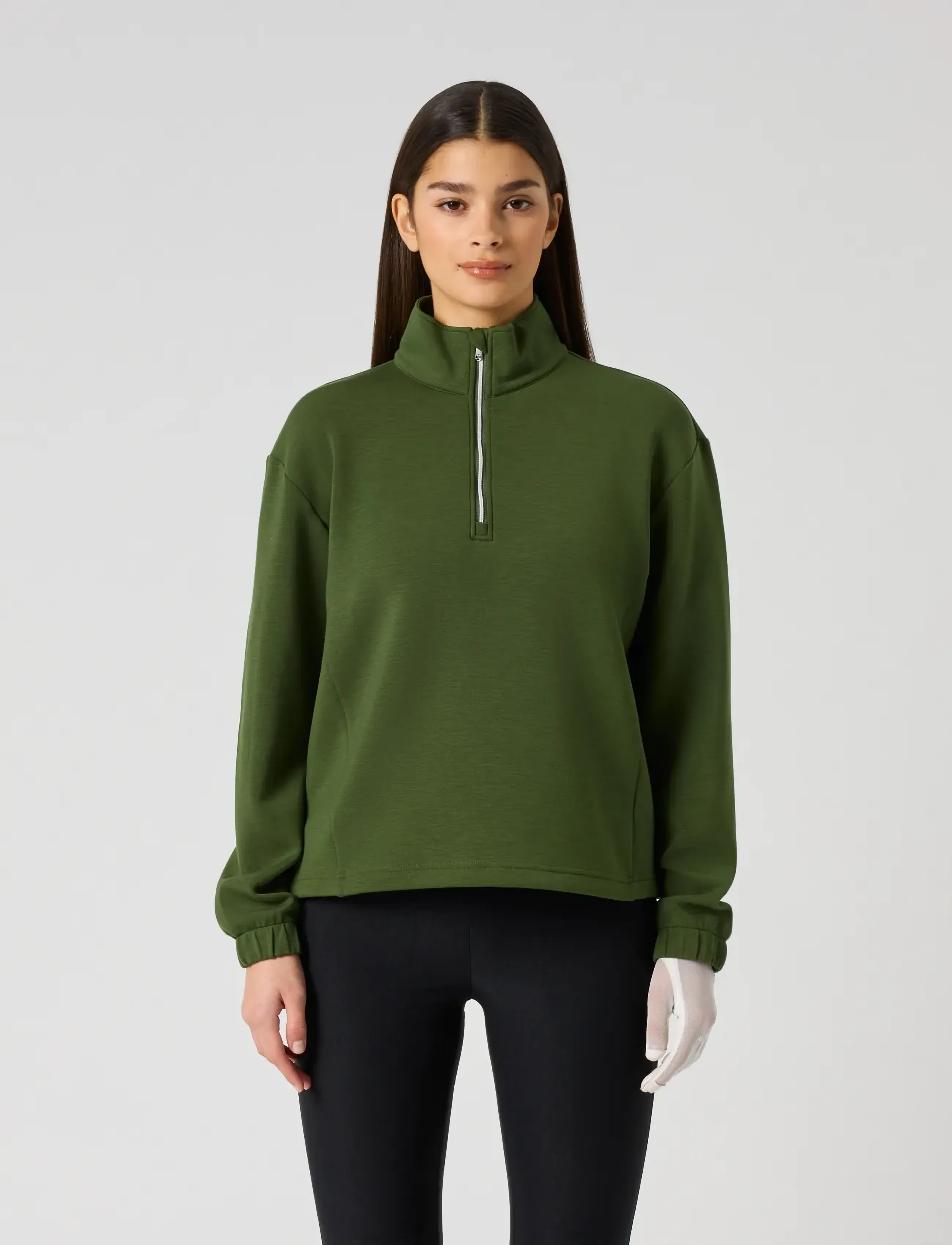 Relaxed Midlayer Half Neck