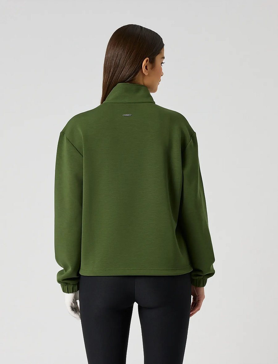 Daily Sports - Relaxed Midlayer Half Neck - overdele - khakora - 3