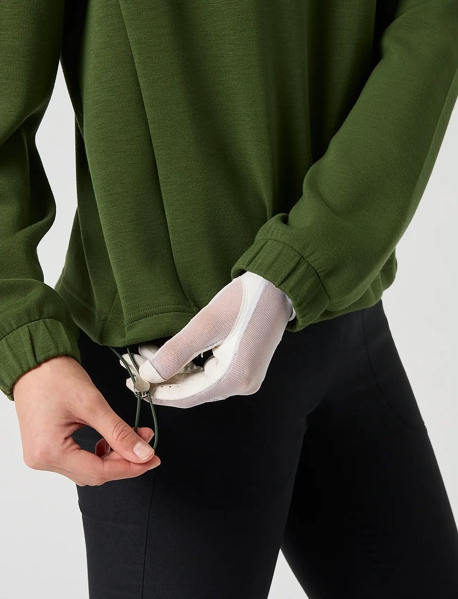 Daily Sports - Relaxed Midlayer Half Neck - overdele - khakora - 4