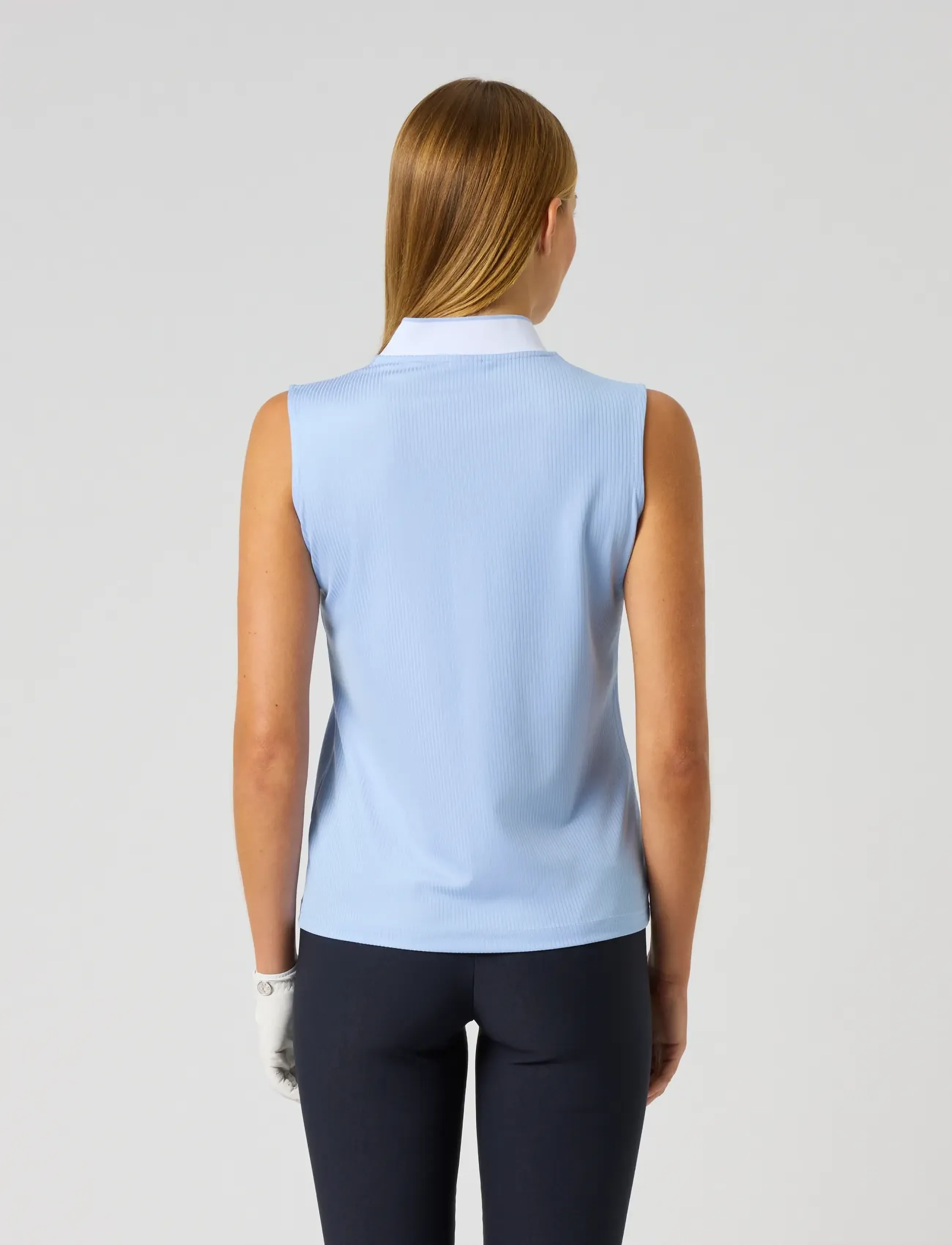 Daily Sports - Ribbed SL Polo shirt - polos - light blue - 3