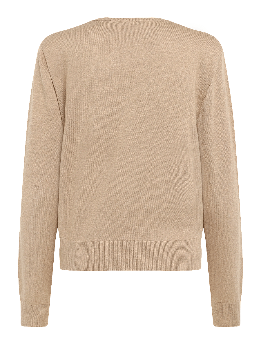 Daily Sports - Argyle V-neck Pullover - sporta džemperi un džemperi ar kapuci - bark - 2