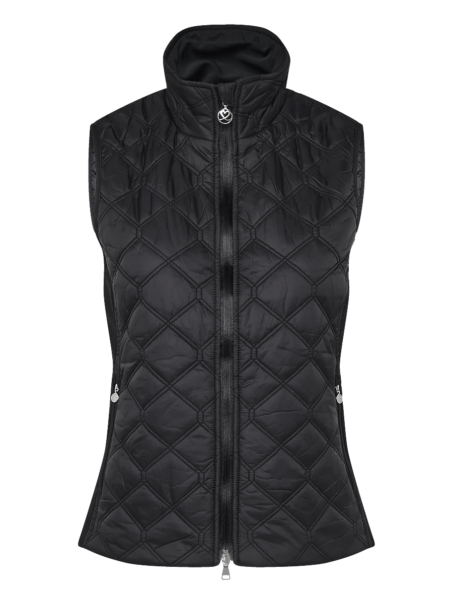 Daily Sports - Quilt Padded vest - outdoor - black - 1