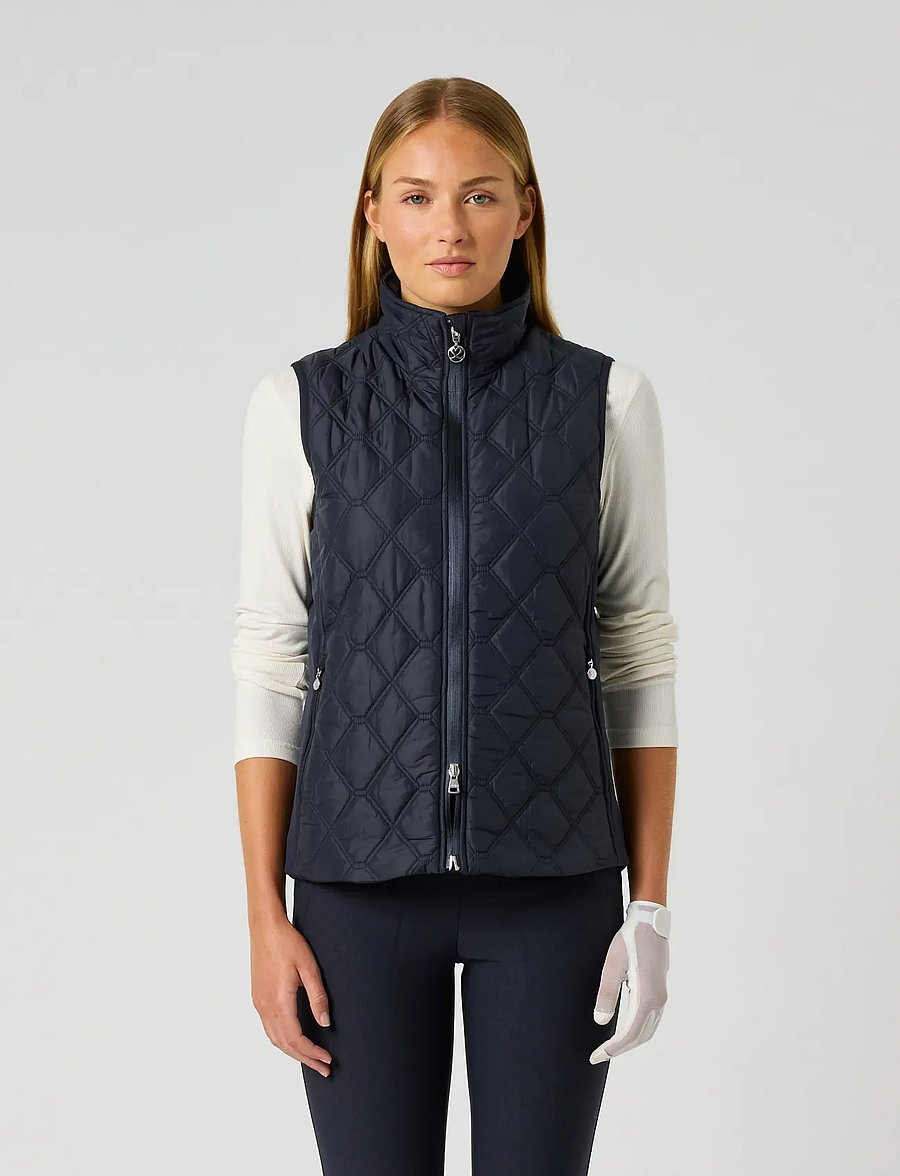 Daily Sports - Quilt Padded vest - ytterkläder - navy - 0