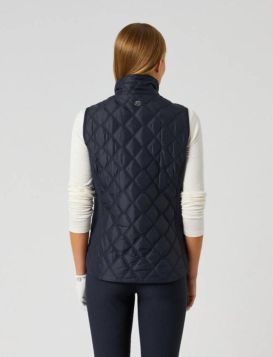 Daily Sports - Quilt Padded vest - ytterkläder - navy - 3