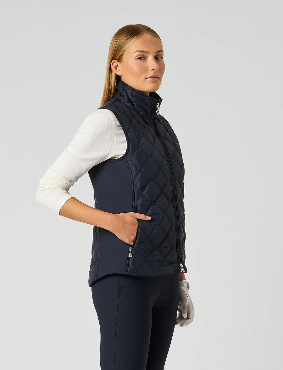 Daily Sports - Quilt Padded vest - ytterkläder - navy - 4