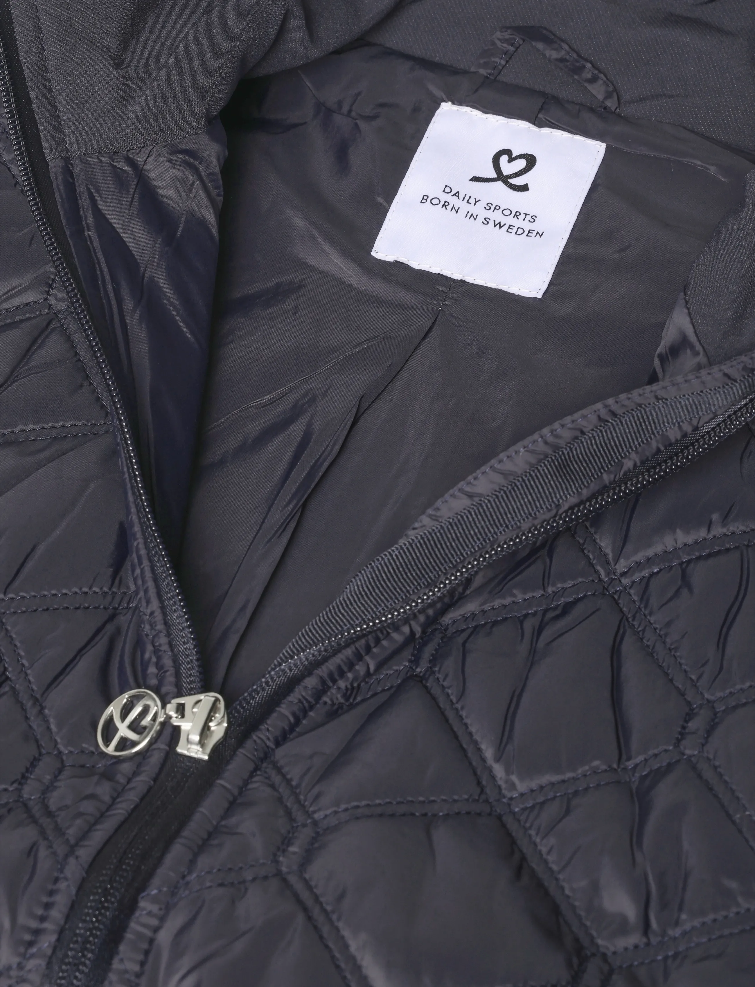Daily Sports - Quilt Padded vest - navy - 5