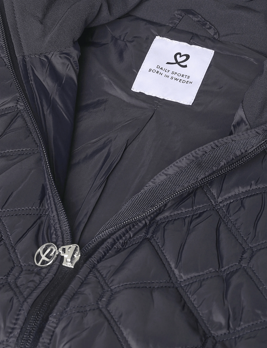 Daily Sports - Quilt Padded vest - ytterkläder - navy - 5