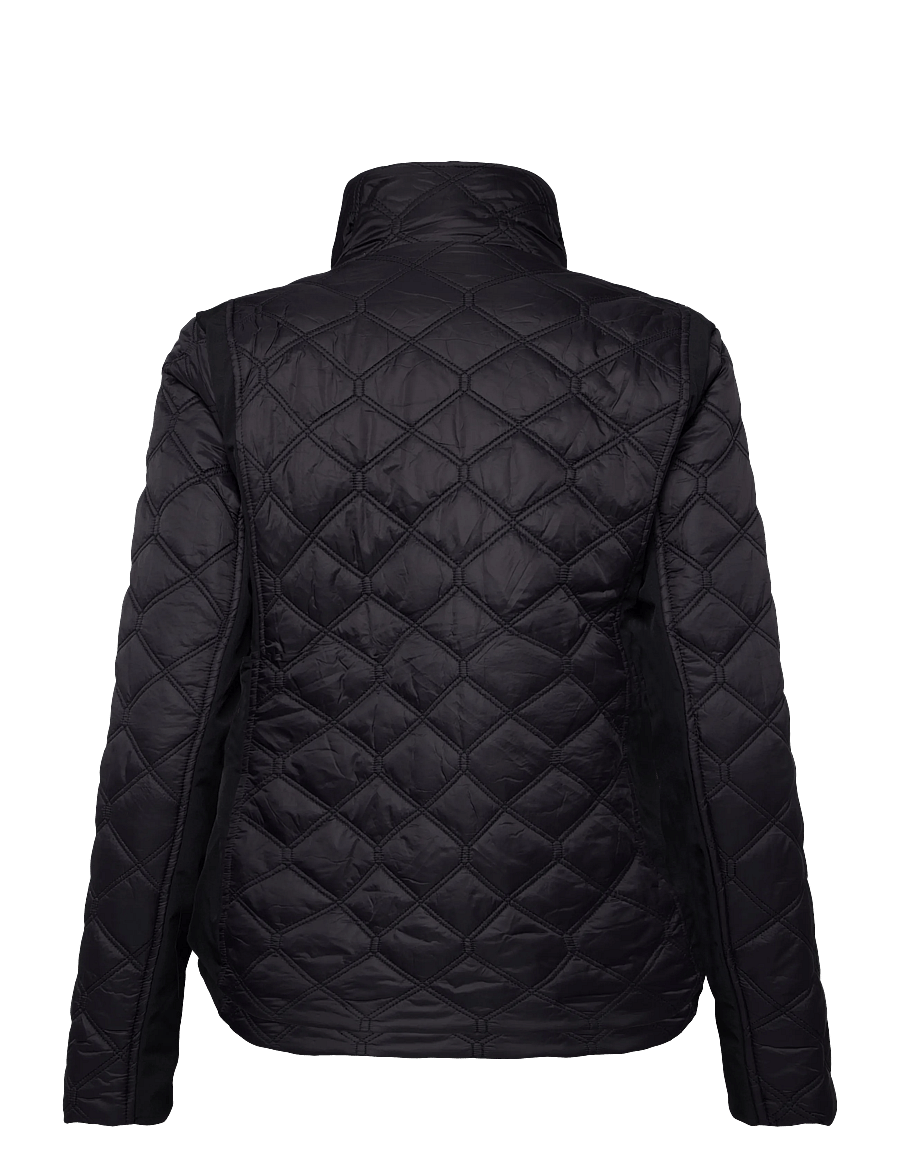Daily Sports - Quilt Padded jacket - golfjackor - black - 2