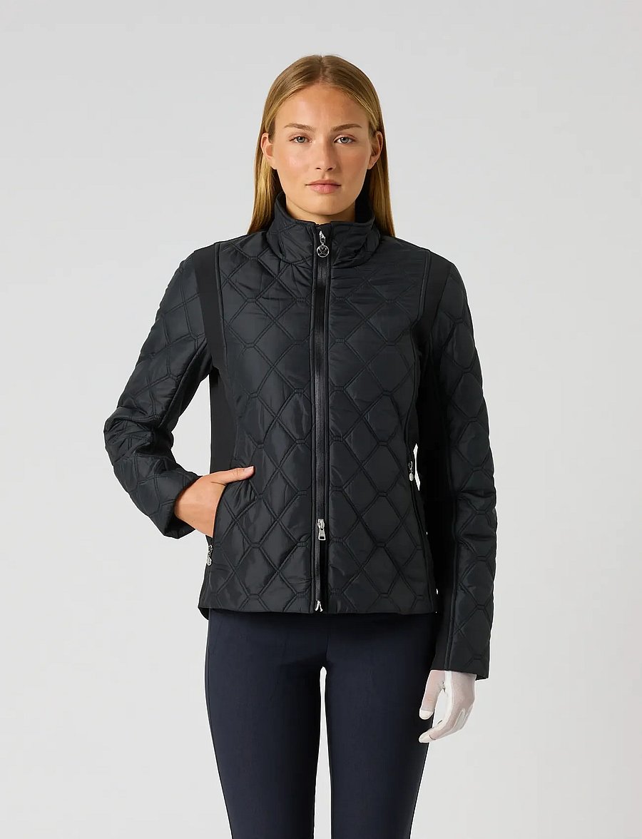 Daily Sports - Quilt Padded jacket - golfjackor - black - 0