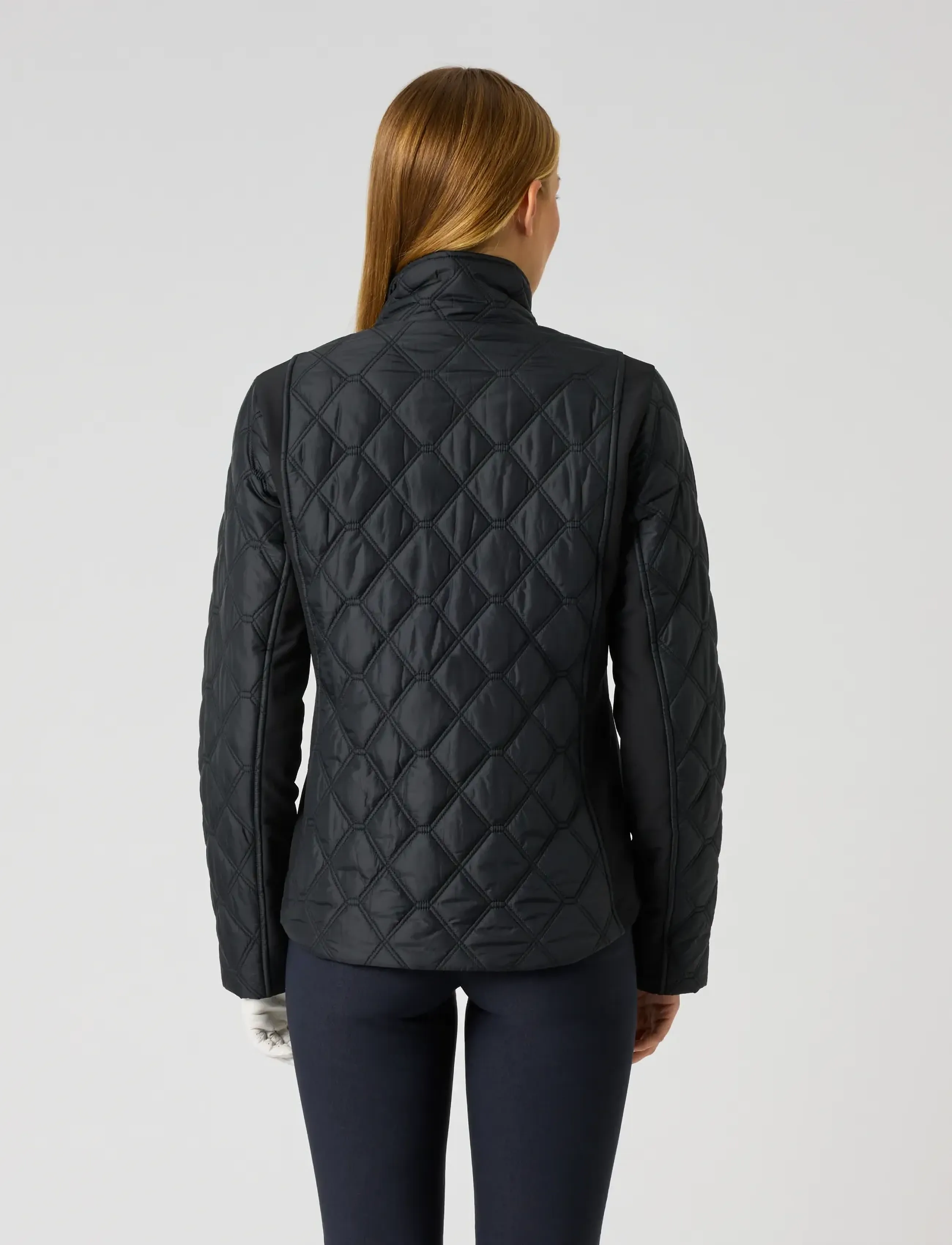 Daily Sports - Quilt Padded jacket - golfjackor - black - 3