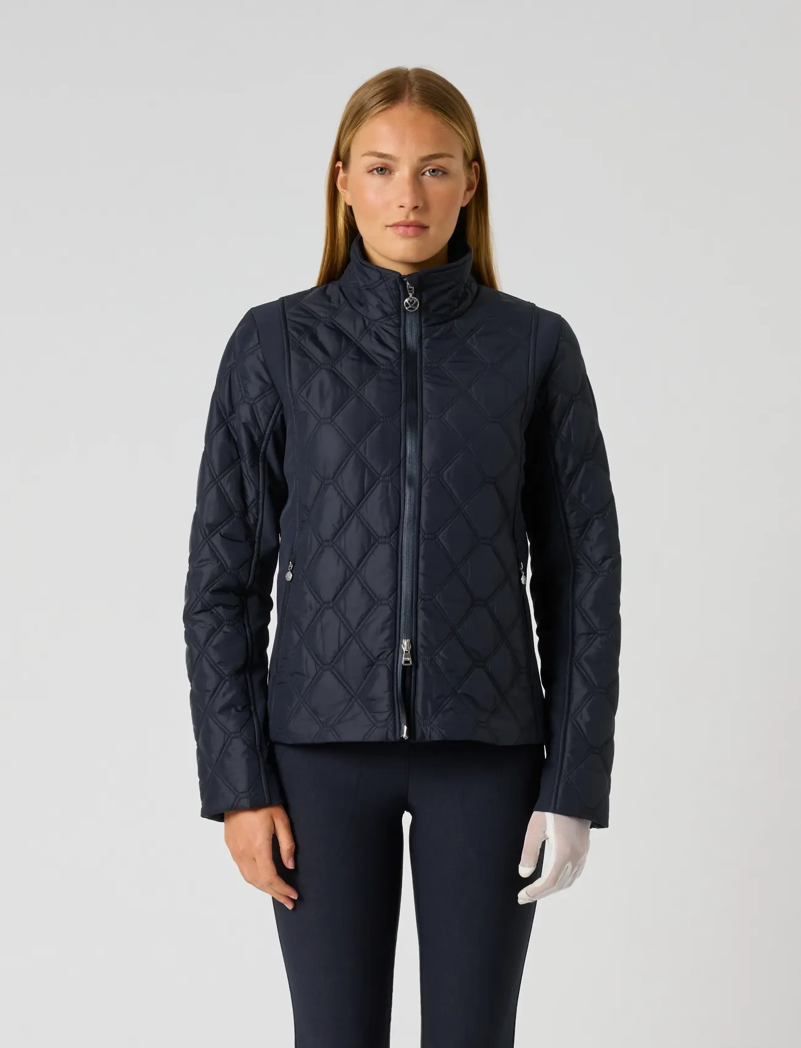 Daily Sports Quilt Padded Jacket, Damen, Gesteppte Jacke, Marineblau, Gr.XXL