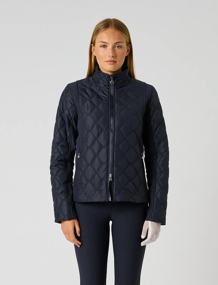 Daily Sports - Quilt Padded jacket - golfjackor - navy - 0