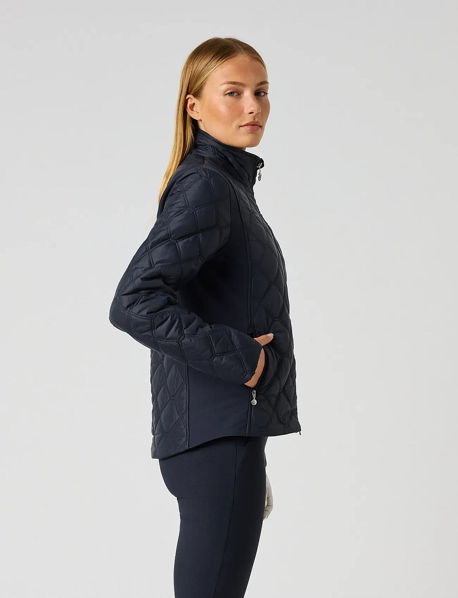 Daily Sports - Quilt Padded jacket - golfjackor - navy - 4
