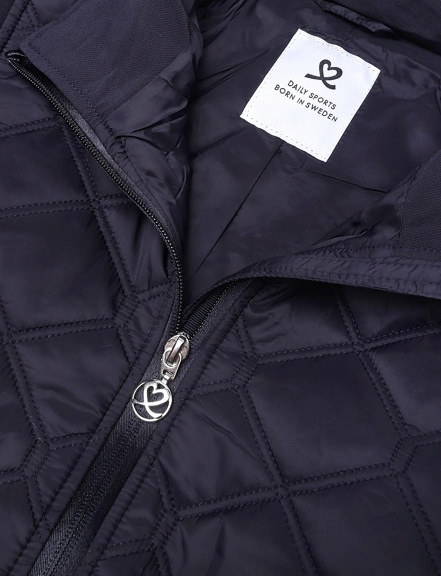 Daily Sports - Quilt Padded jacket - golfjackor - navy - 5