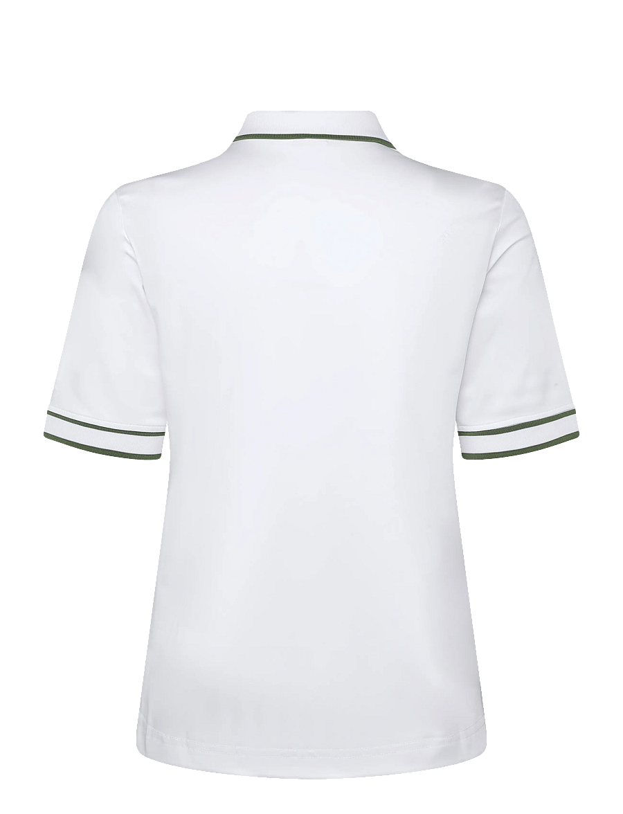 Daily Sports - Ribbon 1/2S Polo shirt - toppe & t-shirts - white - 2