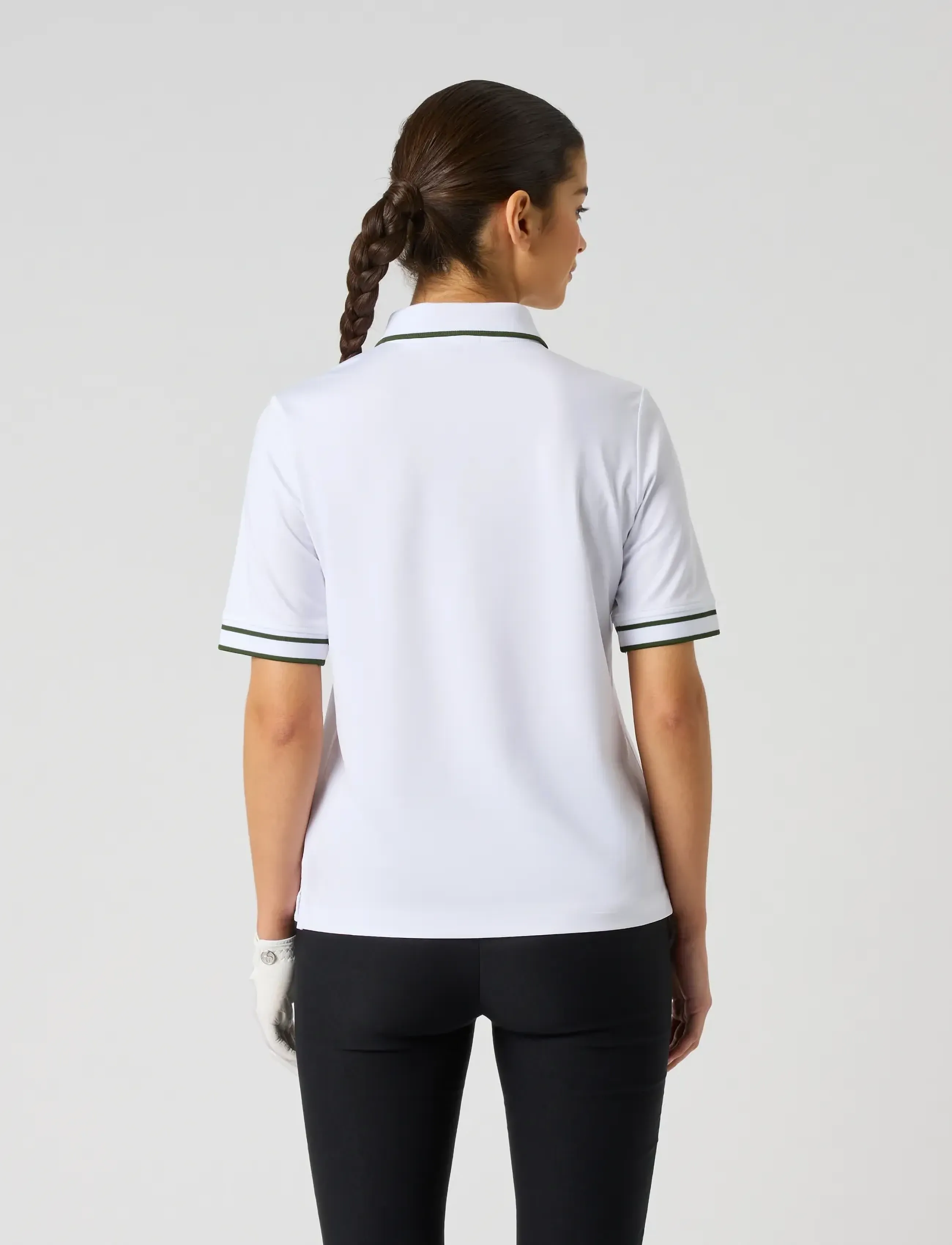 Daily Sports - Ribbon 1/2S Polo shirt - toppe & t-shirts - white - 3