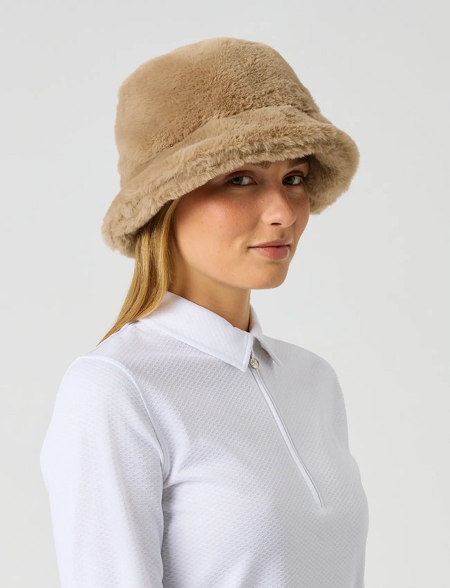 Daily Sports - Fur Hat - mütsid - bark - 0