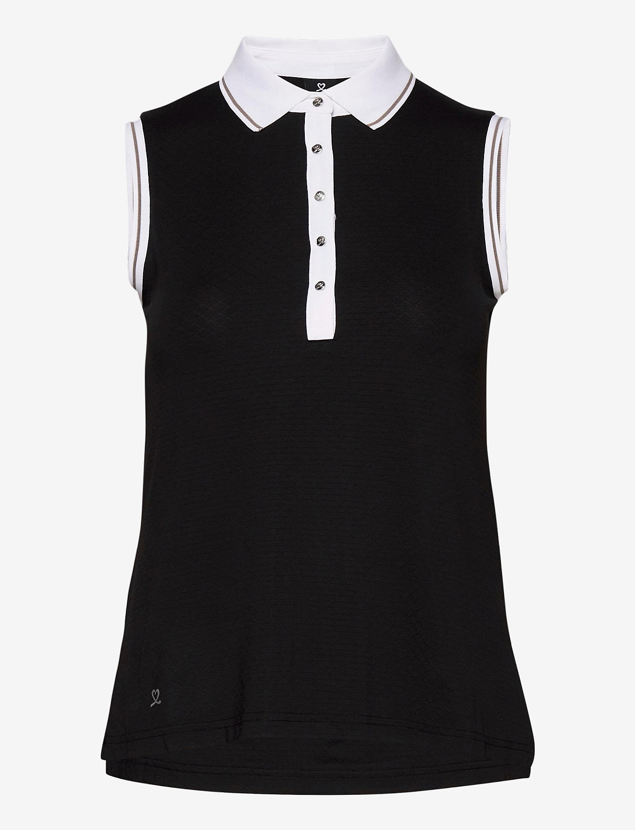 Daily Sports - JULIETTE SL POLO SHIRT - black - 0