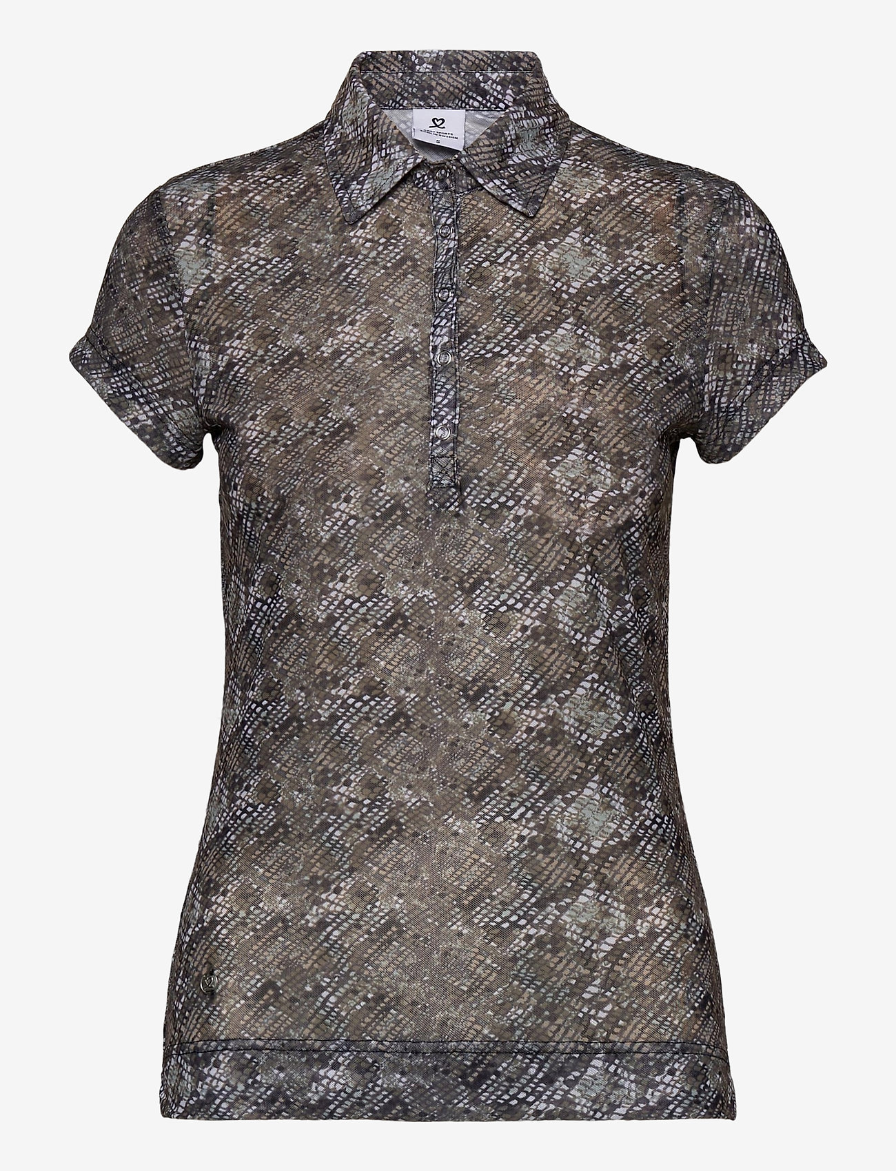 Daily Sports - ESMERALDA MESH CAP/S POLO SHIRT - cypress - 0