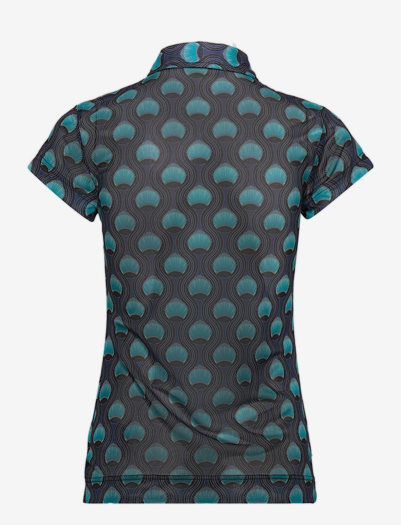 Daily Sports - PALMEIRA MESH CAP S POLO SHIRT - palmeira print - 1