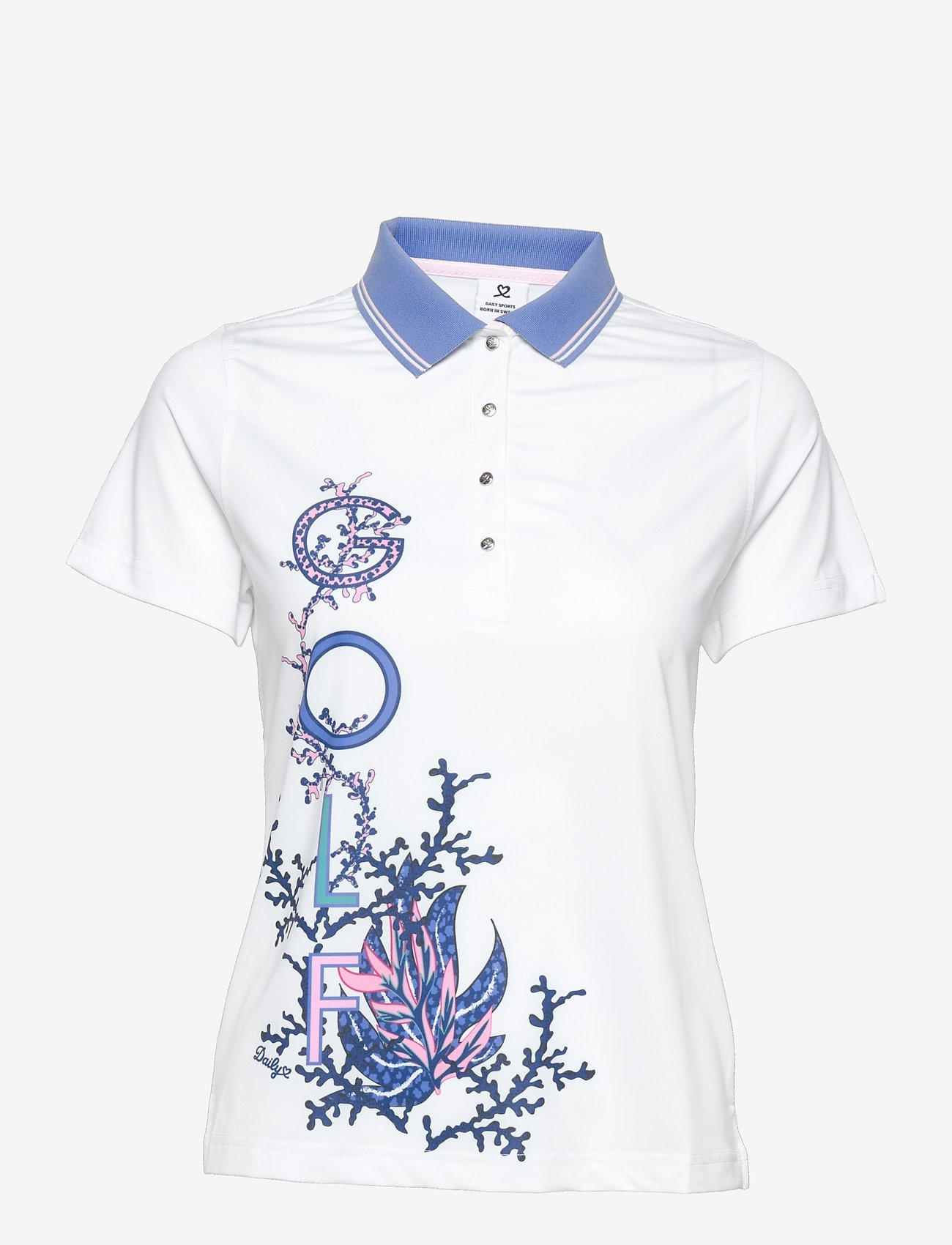 Daily Sports - ALISHA SS POLO SHIRT - white - 0