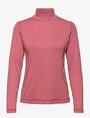 Daily Sports - AGNES LS ROLL NECK - longsleeved tops - redwood - 0