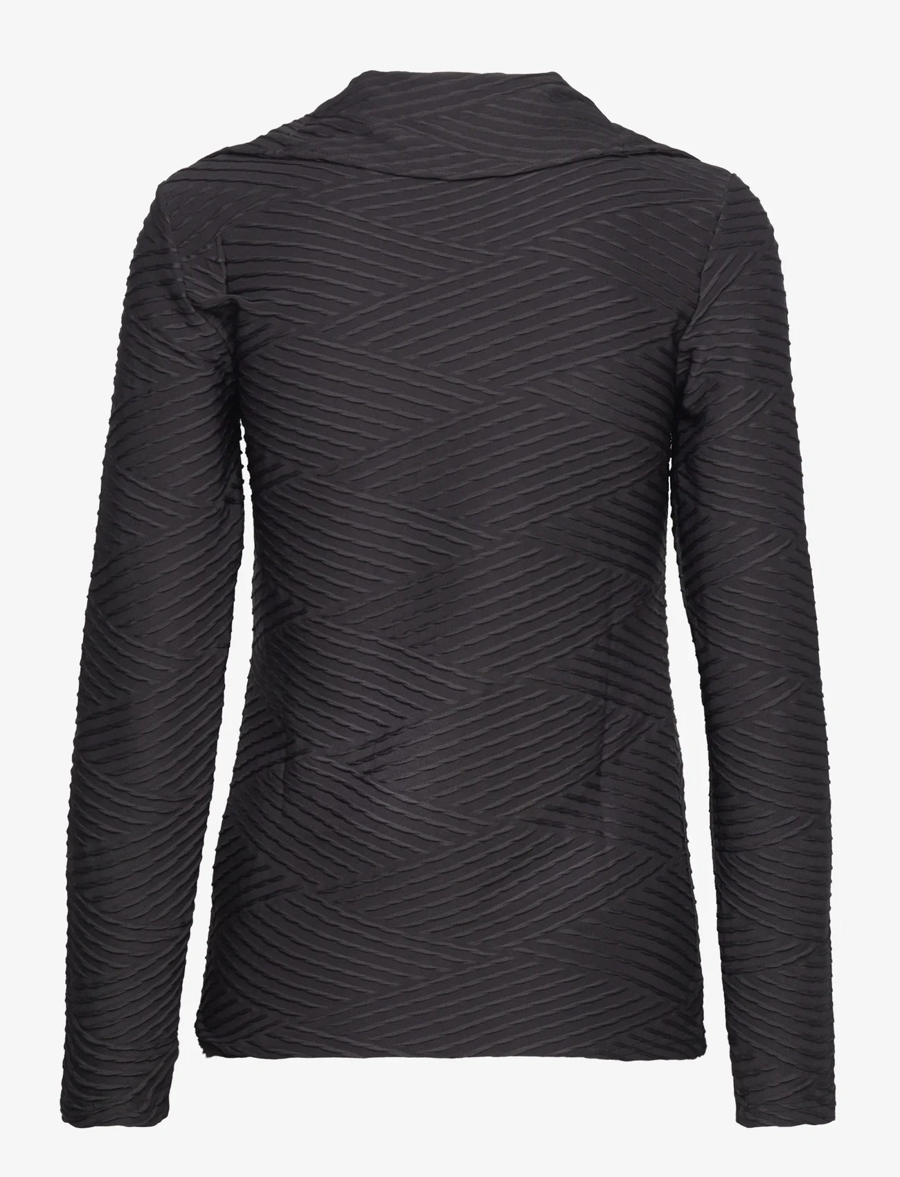 Daily Sports - FLORENCE LS ROLL NECK - mellanlager - black - 1