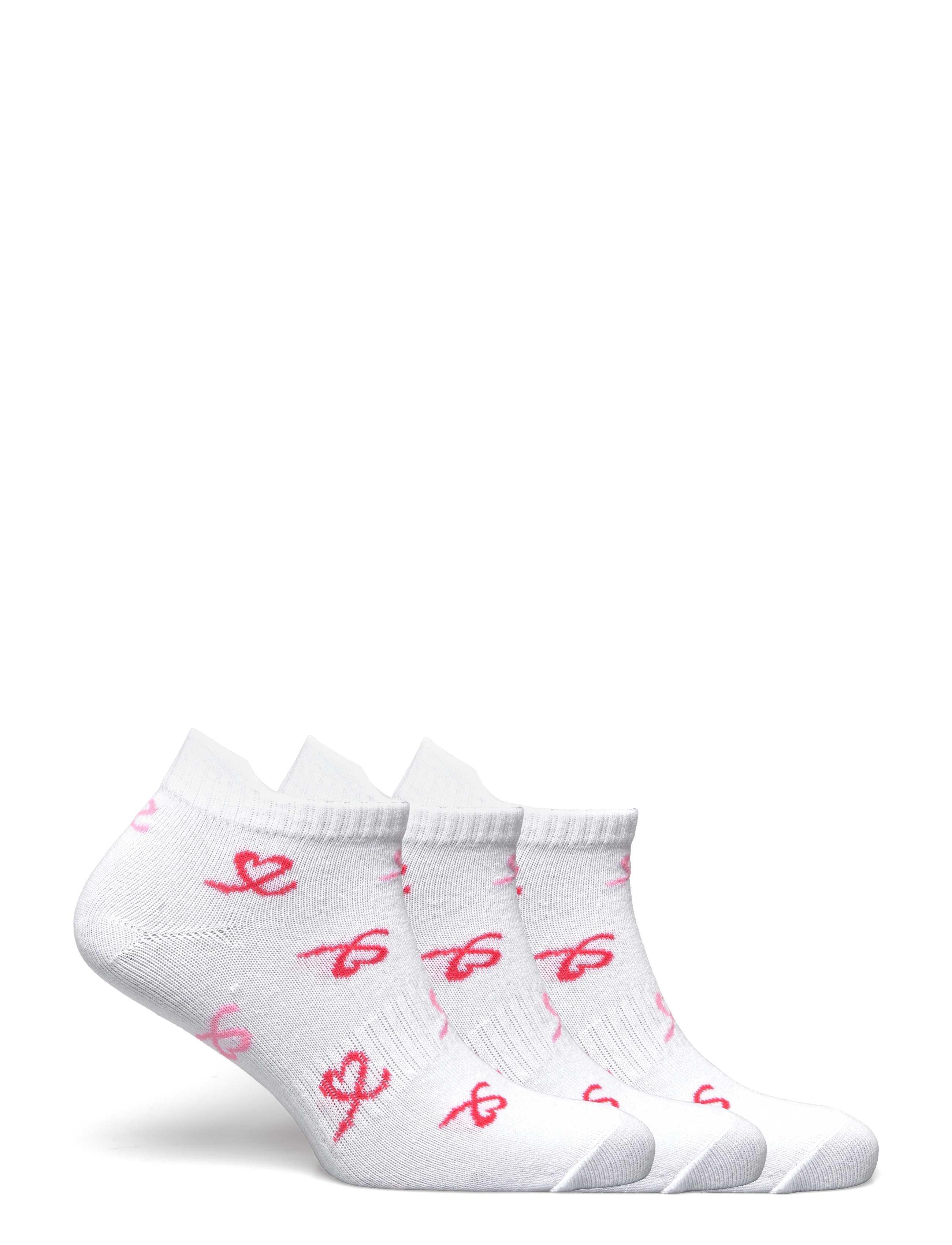 Daily Sports - HEART SOCK PACK, KIT OF 3 - white - 1
