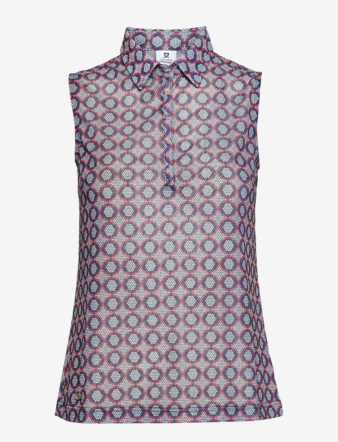 Daily Sports - MOA MESH SL POLO SHIRT - dawn - 0