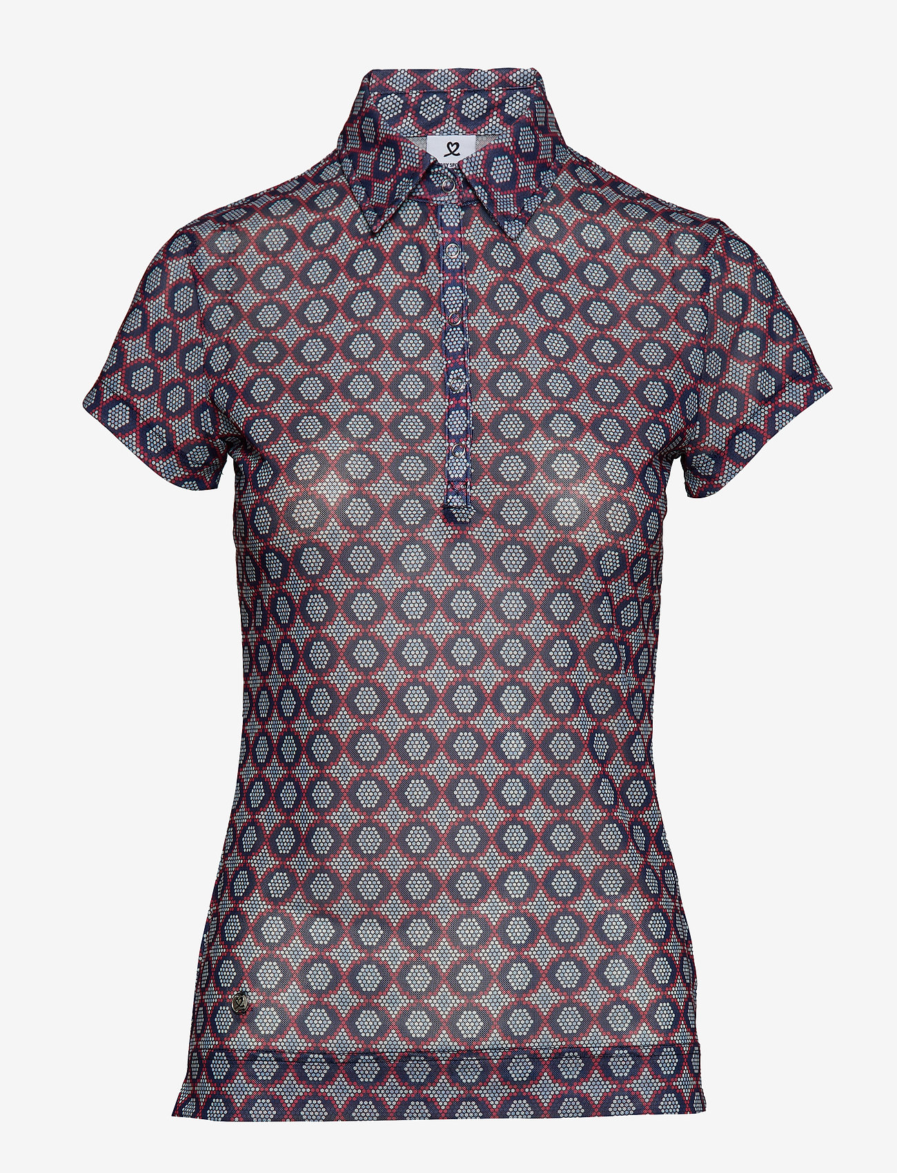 Daily Sports - MOA MESH CAP/S POLO SHIRT - dawn - 0