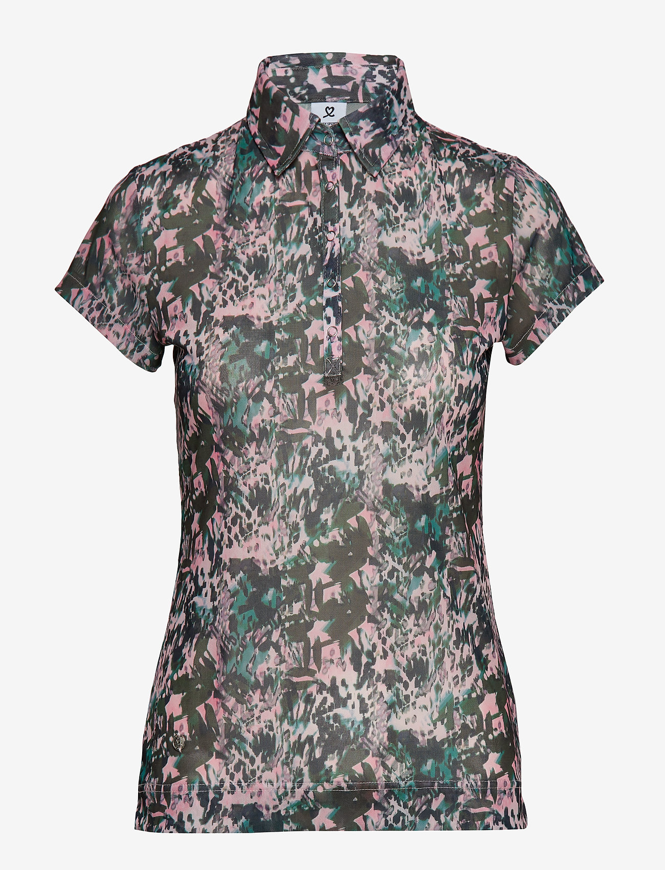 Daily Sports - KIRA MESH CAP/S POLO SHIRT - multi colour - 0