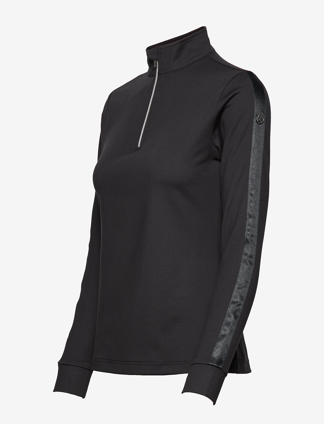 Daily Sports - ANNA LS HALF NECK - black - 2
