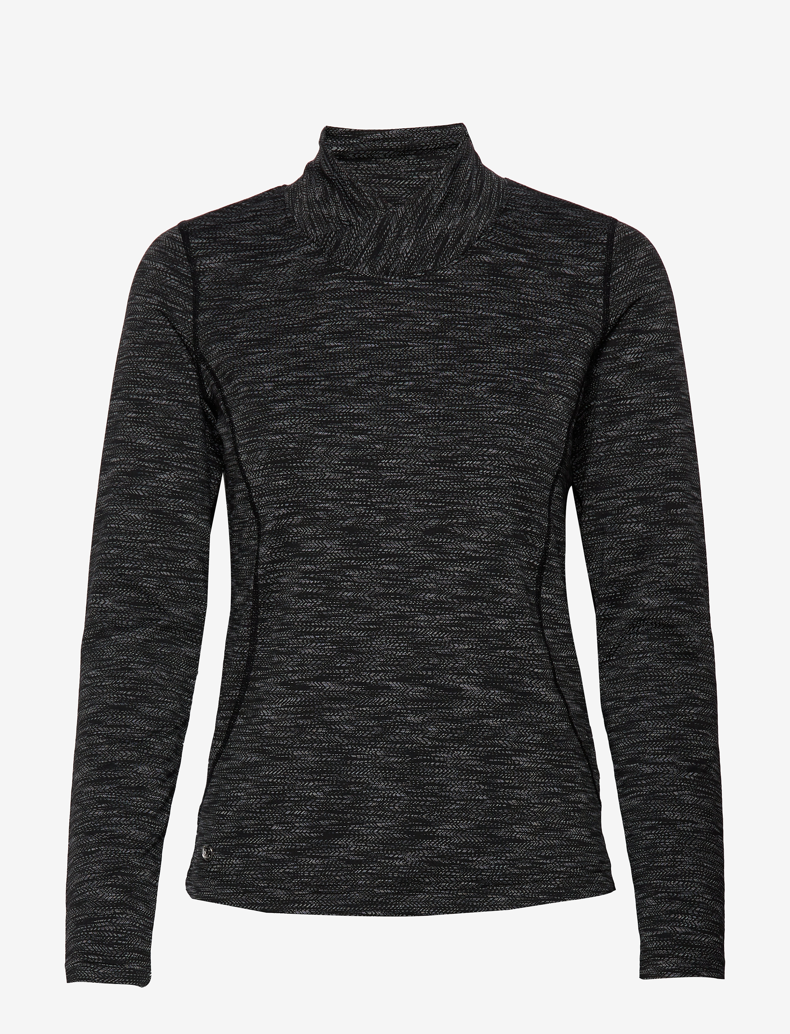 Daily Sports - LEA LS MOCK NECK - black - 0