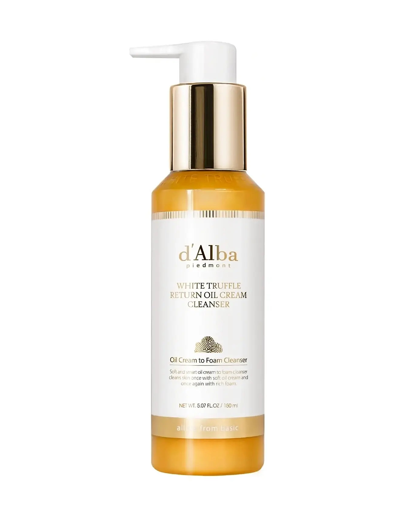 d’Alba D'alba - White Truffle Return Oil Cream Cleanser - Nude - 150 ML